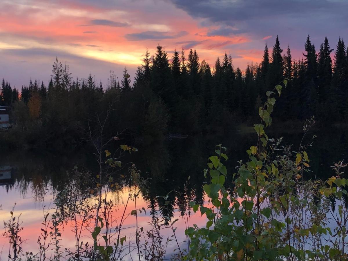 Alaska Log Cabins On The Pond Clear Creek Park Екстер'єр фото